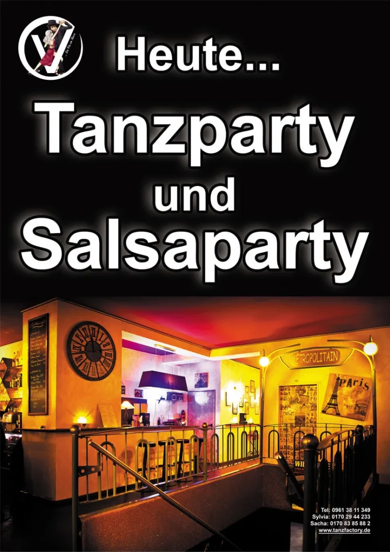 Tanzparty und Salsaparty